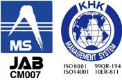 LAB CM007　ISO9001　ISO14001